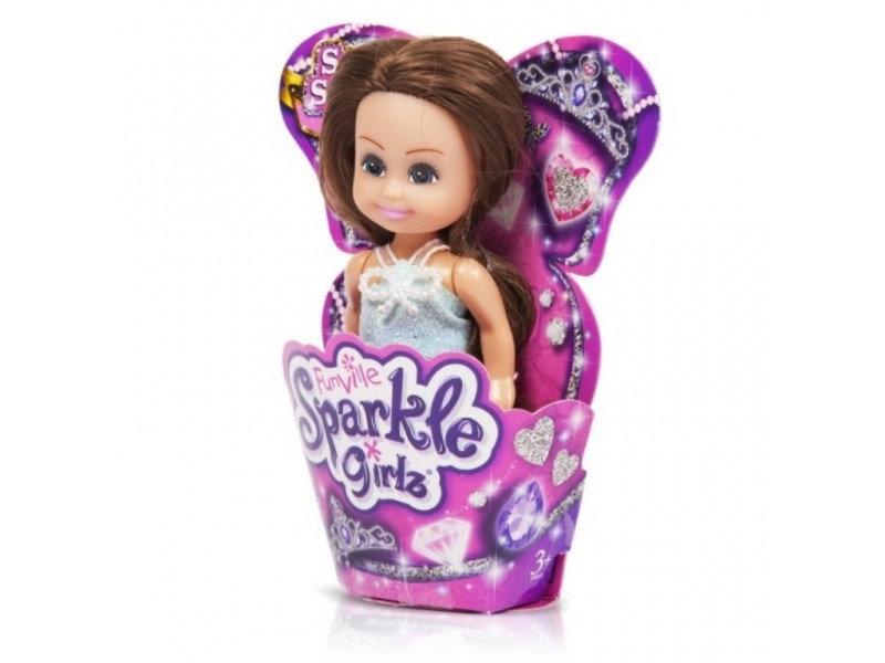 Sparkle Girlz Кукла "Сказочная принцесса" (11,5 см, подвижн., в ассорт., шоубокс, в форм. для кекса)