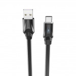 USB D.CABLE BOROFONE BU12 Synergy charging data cable for Type-C (черный) 1 метр