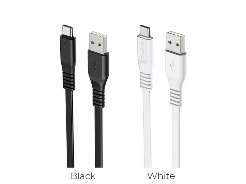 Кабель USB - USB Type-C BOROFONE BX23, 3A черный 1м