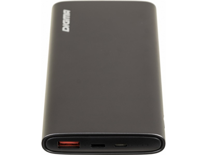 Мобильный аккумулятор Digma DGPF10F 10000mAh QC3.0/PD3.0 3A серый (DGPF10F20AGY)