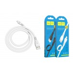 Кабель USB - Lightning HOCO X40, 2,4A белый 1м