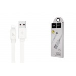 Кабель USB - Lightning HOCO X5, 2A белый 1м