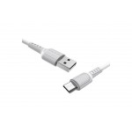 Кабель USB - MicroUSB BOROFONE BX16 2A белый 1м
