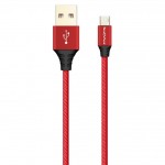 Кабель USB - USB Type-C MAIMi MX22, 3A (TYPE-C) 1м (в оплетке)