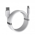 Кабель USB - USB Type-C Орбита OT-SMT24 Белый 2.4A (TYPE C) 1м (магнитные вставки)