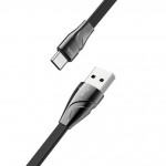 Кабель USB - USB Type-C HOCO U57, 2,4A черный 1,2м