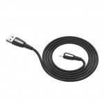 Кабель USB - USB Type-C HOCO X39, 2,4A черный 1м ( в оплетке)
