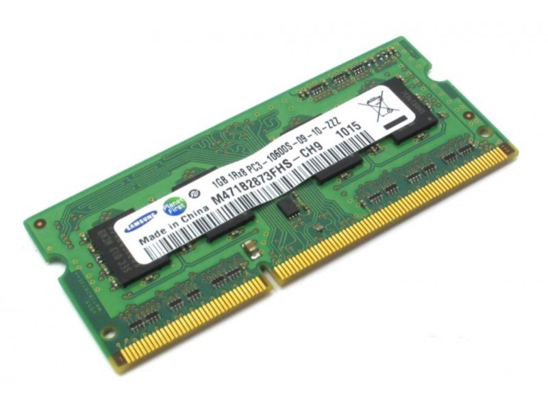 Модуль памяти DDR-III SODIMM 1Gb  PC3-10600  1066 MHz (for NoteBook)
