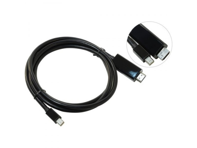 Кабель-адаптер miniDisplayPort(M) - HDMI  (M)  1.8м