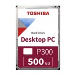 Жёсткий диск HDD 500 Gb SATA 6Gb/s Toshiba P300 HDWD105UZSVA 3.5"  7200rpm  64Mb