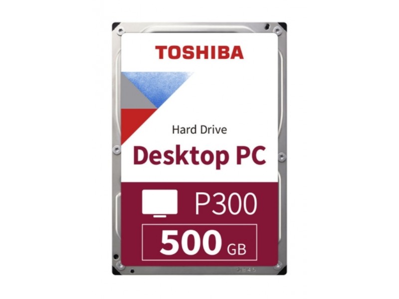 Жёсткий диск HDD 500 Gb SATA 6Gb/s Toshiba P300 HDWD105UZSVA 3.5"  7200rpm  64Mb