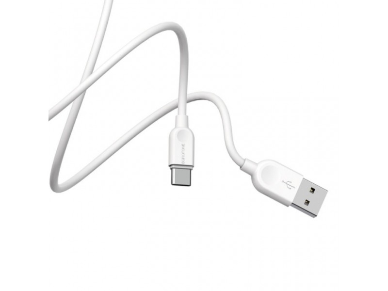 Кабель USB - USB Type-C BOROFONE BX14, 2A (белый) 1м
