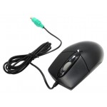 Манипулятор A4Tech Optical Mouse OP-720-Black  (RTL) PS/2 3btn+Roll
