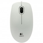 Манипулятор Logitech Optical Mouse B100 White (OEM)  USB 3btn+Roll 910-003360