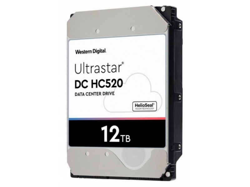 Жесткий диск WD Original SAS 3.0 12Tb 0F29562 HUH721212AL4204 Ultrastar DC HC520 4KN (7200rpm) 256Mb