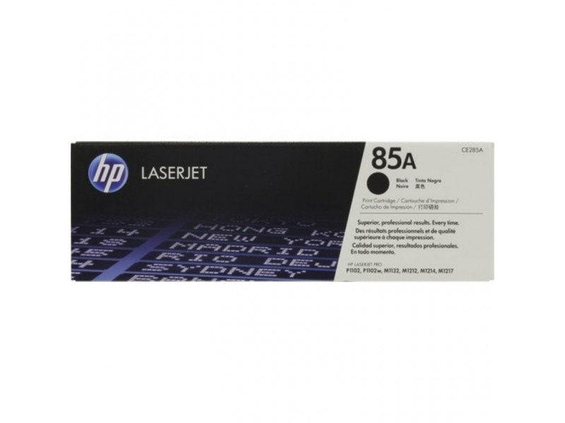 Картридж HP CE285A (№85A) Black  для  HP LaserJet P1102/P1102s/P1102w/M1132/M1212nf/M1214nfh/M1217nf