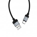 Кабель USB BOROFONE BX8 Type-C cable (черный) 1 метр