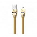 USB D.CABLE HOCO U14 Type-C cable (золотой) 1 метр