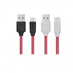 Кабель USB - USB Type-C HOCO X11, 5A красно-белый 1,2м