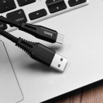 Кабель USB - USB Type-C HOCO X22, 5A красный 1м