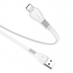 USB D.CABLE HOCO X40 Noah charging data cable for Type-C  (белый) 1 метр