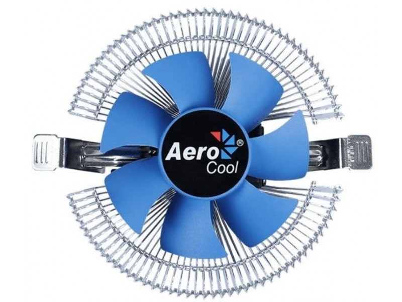 Устройство охлаждения(кулер) Aerocool Verkho I Soc-1151/1200 4-pin 12-30dB Al 90W 190gr Ret VERKHO I