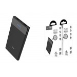 Универсальный дополнительный аккумулятор HOCO B35D Entourage mobile power bank(5000mAh) черный