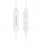 Bluetooth-наушники BOROFONE BE32 Easygoing Sports wireless earphonesl 3.5мм цвет белая