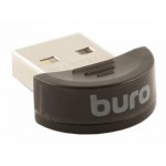 Адаптер USB Buro BU-BT21A BT2.1+EDR class 2 10м черный