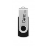 USB флэш-накопитель  16 ГБ  Mirex SWIVEL BLACK 16GB  (ecopack)