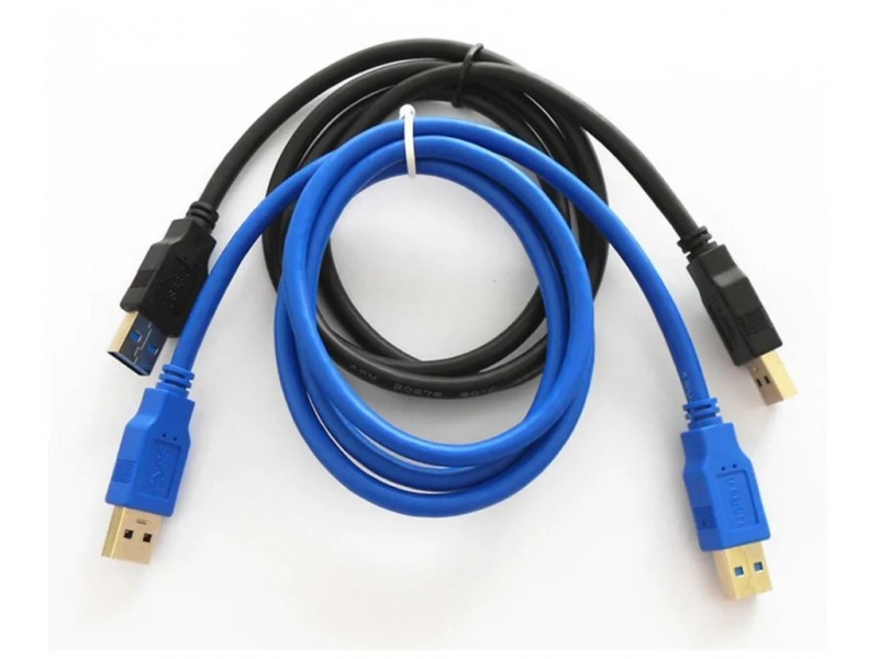 Кабель USB 3,0 100см 1м USB к USB, кабель- удлинитель Type- A «Папа- папа» для майнинга
