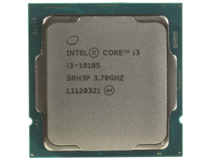 Процессор Intel Core i3 10105 Soc-1200 (3.7GHz/Intel UHD Graphics 630) OEM