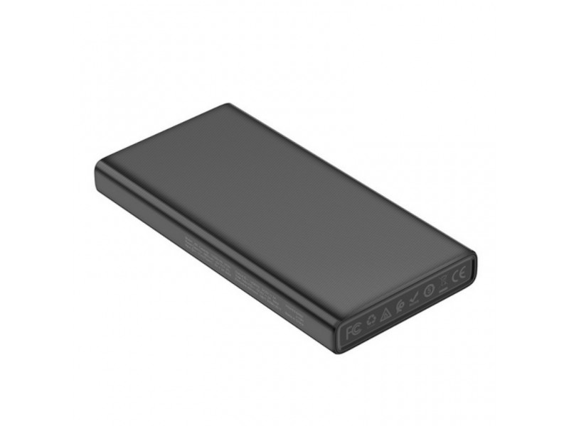 Универсальный дополнительный аккумулятор HOCO J55 power bank (10000 mAh) черный