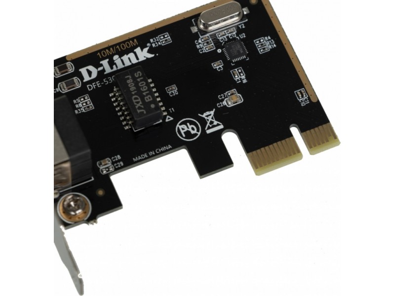Сетевой адаптер Fast Ethernet D-Link DFE-530TX (OEM) DFE-530TX/E1A PCI Express