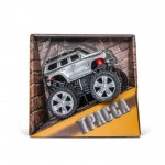 Инерционная игрушка Handers "Большие колёса: внедорожник" (9 см, коробка, серый)
