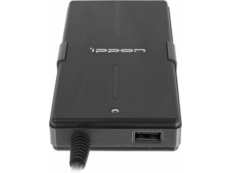 Блок питания Ippon S65U автоматический 65W 15V-19.5V 11-connectors 3.5A 1xUSB 2.1A от бытовой электр
