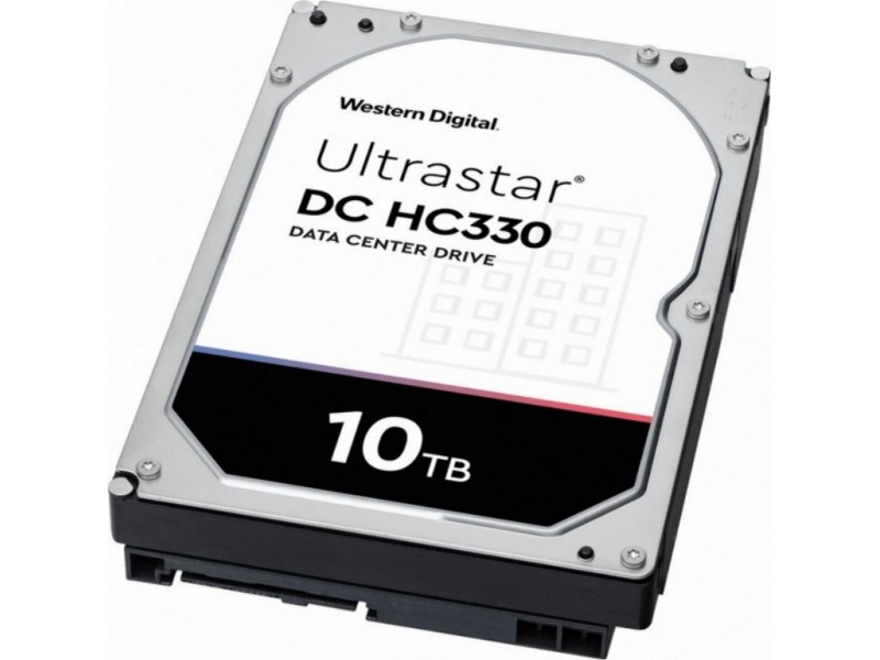 Жесткий диск WD Original SAS 3.0 10Tb 0B42258 WUS721010AL5204 Ultrastar DC HC330 (7200rpm) 256Mb 3.5