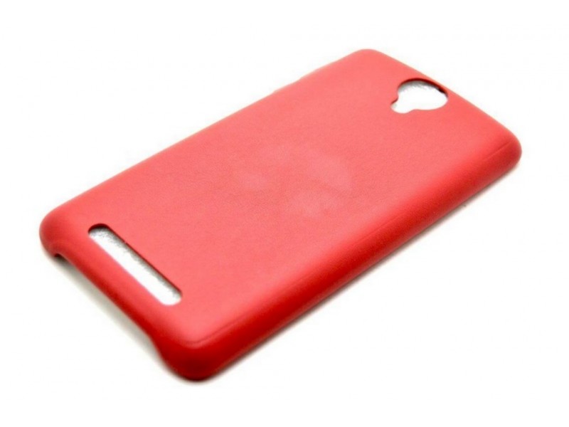 Накладка корпуса Эко-кожа Мотив Турбофон 4G 6.0  цвет красный