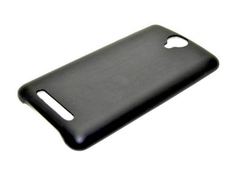 Накладка корпуса Эко-кожа Мотив Турбофон 4G 6.0  цвет черный