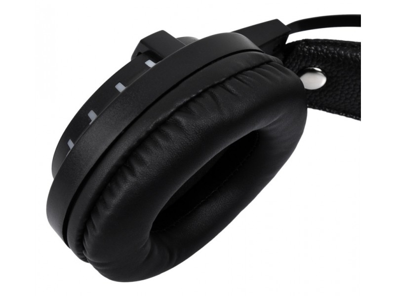 Наушники с микрофоном SunWind SW-HS400G черный 2.1м мониторные (1422132)