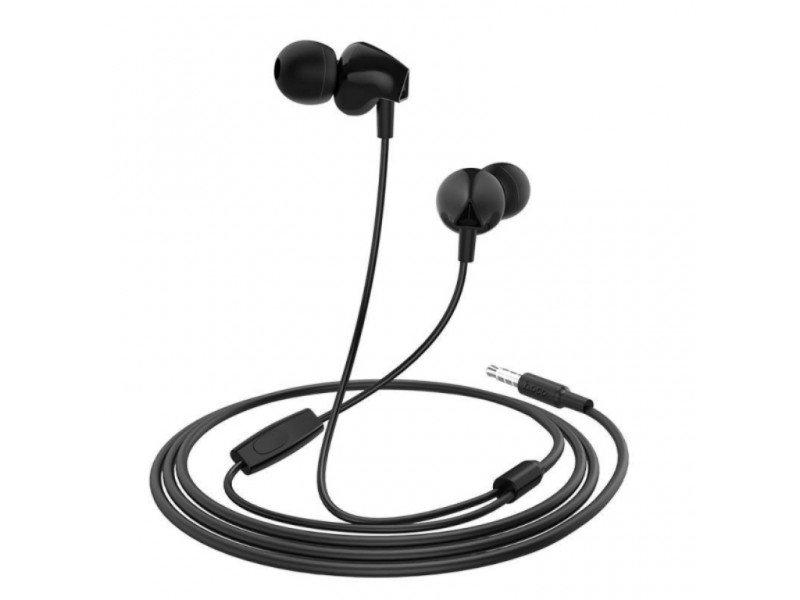 Наушники HOCO M60 Perfect sound universal earphones черная