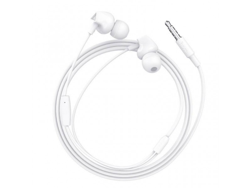Наушники HOCO M60 Perfect sound universal earphones белая