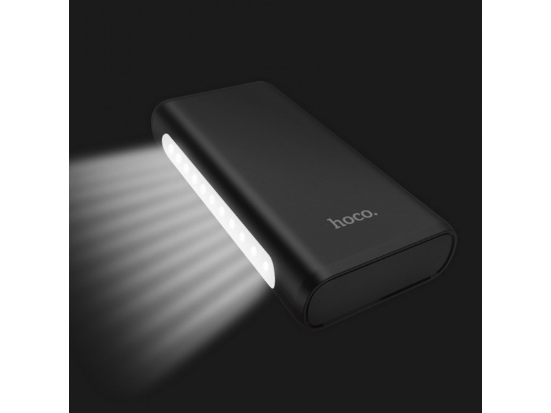 Универсальный дополнительный аккумулятор HOCO J60 power bank (30000 mAh) черный