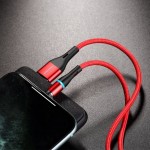 BOROFONE BU16 Skill magnetic charging cable for Lightning 1м красный