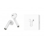 Bluetooth-наушники ES26 Plus Original series apple wireless  HOCO белые + заушники